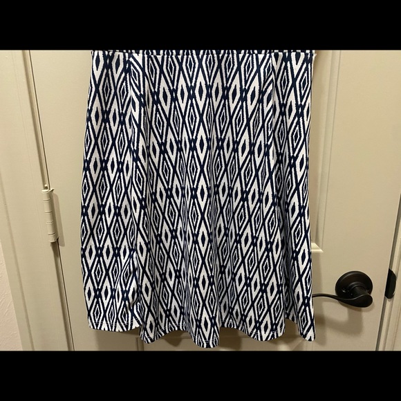 H&M Divided Blue White Dress - Picture 7 of 8
